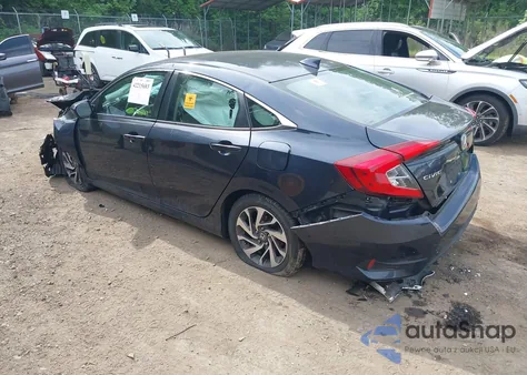 2017 Honda Civic Ex z USA, uszkodzony, nr VIN 2HGFC2F73HH520221